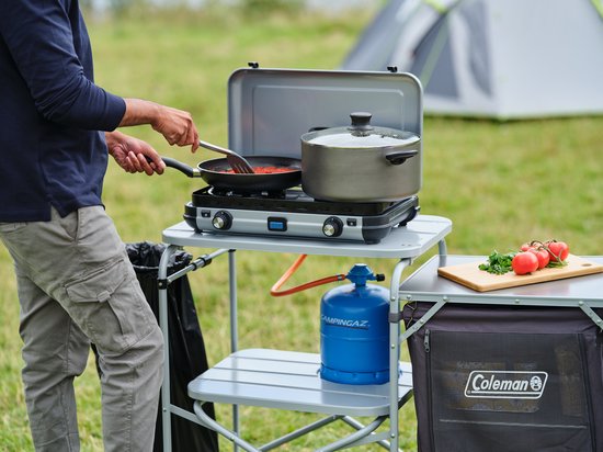 Campingaz Camping Kitchen 2 Maxi R Campingkocher – 2-Flammen-Camping-Gaskocher