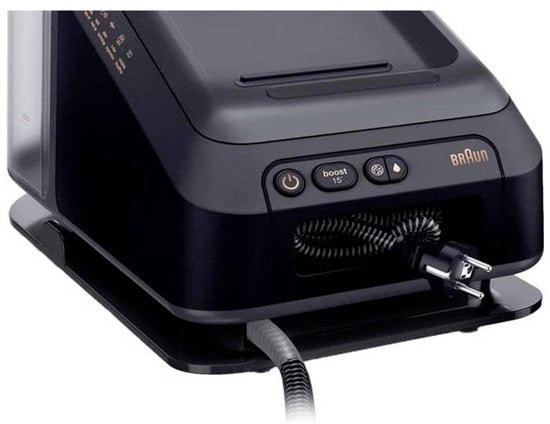 Braun CareStyle 7 Pro IS7286BK – Dampfbügelstation – Automatische Einstellungen – Halbiert die Bügelzeit – Schwarz