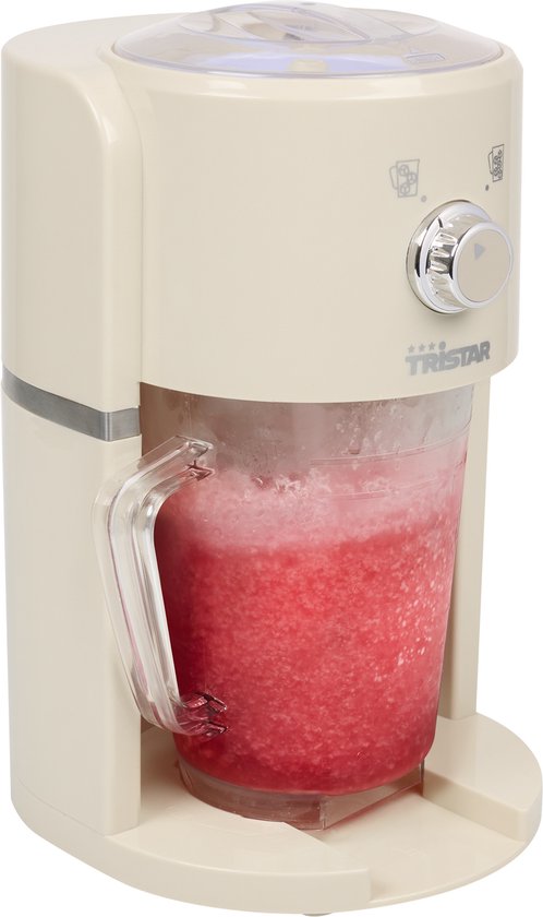 Tristar KD-7310 - Eiscrusher Slushy-Maschine - 30W - 1,1 Liter - Creme weiß