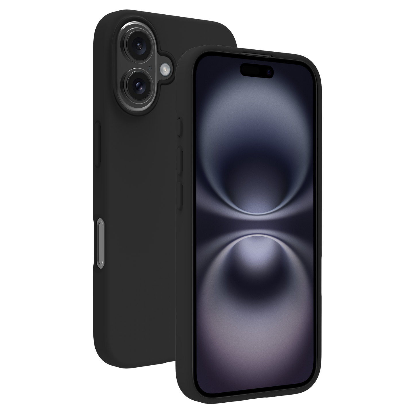 BeHello Tasche iPhone 16 Soft Touch - MagSafe - Schwarz
