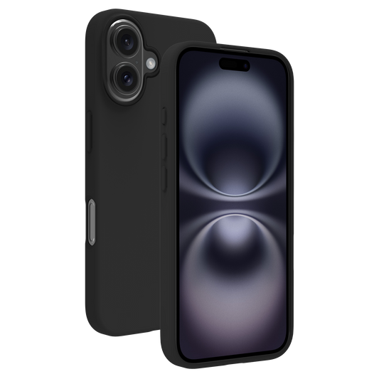 BeHello Tasche iPhone 16 Soft Touch - MagSafe - Schwarz