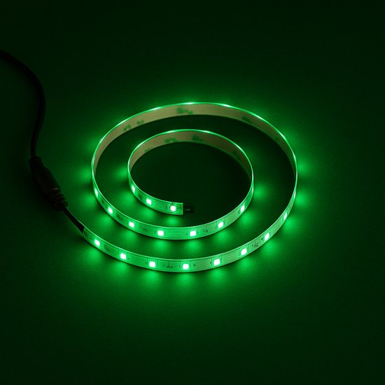 LED-Streifenmodul – 78 LEDs – 39 cm – Grün – 12 V Gleichstrom – 5,4 W – selbstklebend