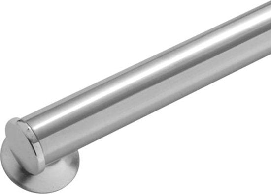 Perel Kleiderständer auf Rädern, 1 Stange, 120 x 50 x 120 cm, Tragfähigkeit 75 kg, Metall