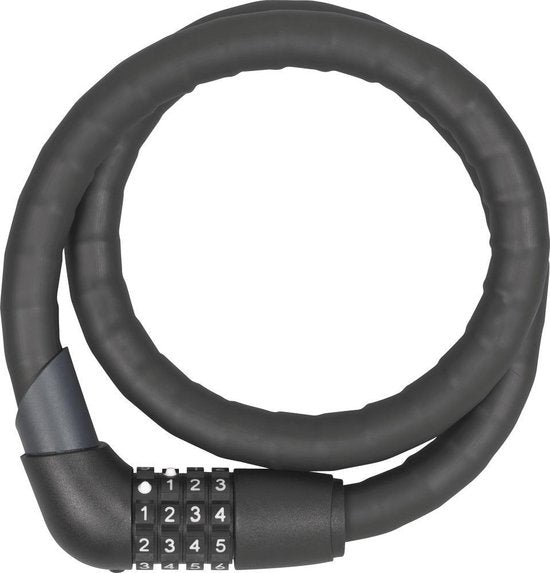 Abus Steel-O-Flex Tresor 1360/110 Kabelschloss – 110 cm – Schwarz