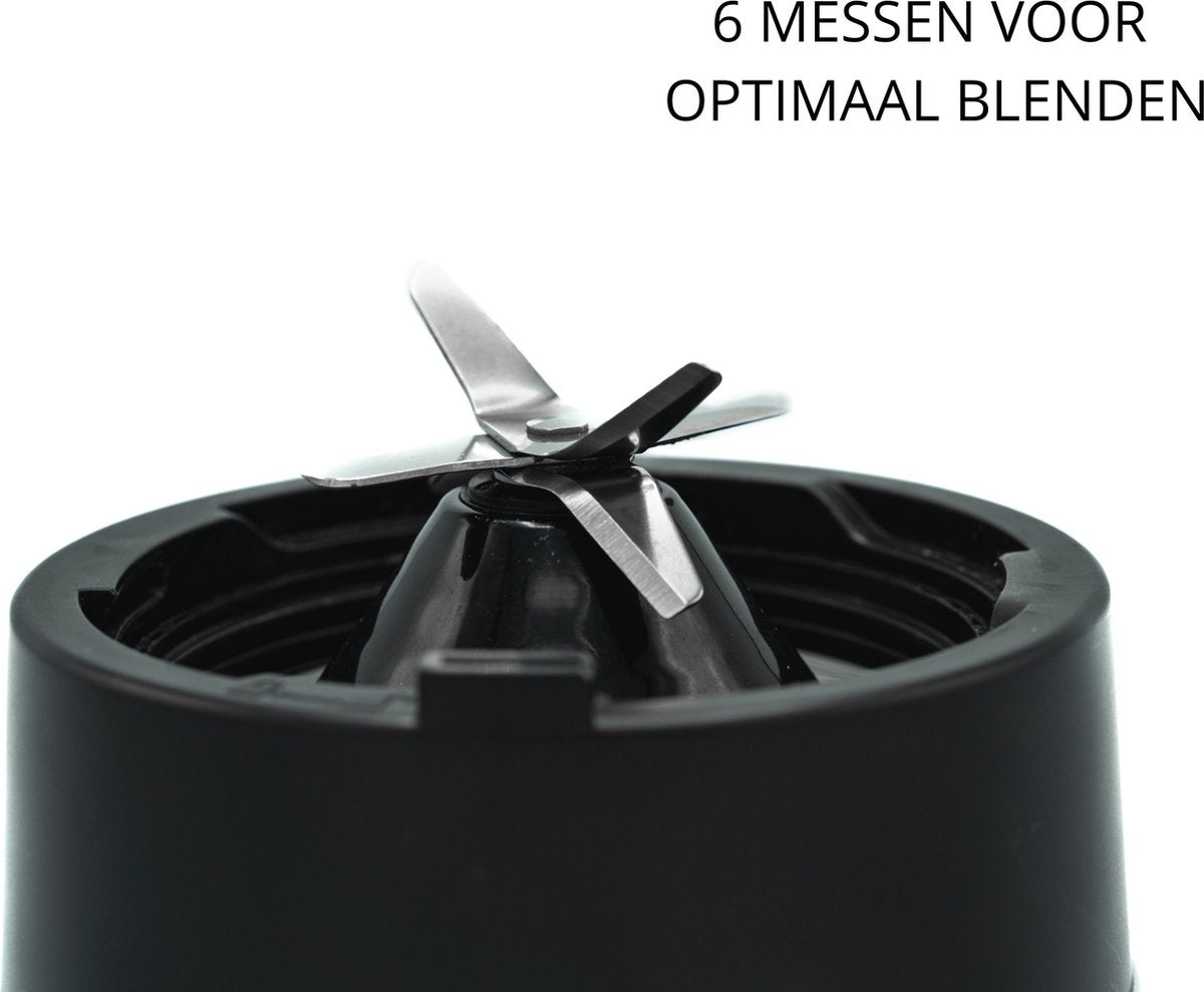 Safecourt Kitchen HB100 - Leistungsstarker Mixer Smoothie - 1000W - 1.5L