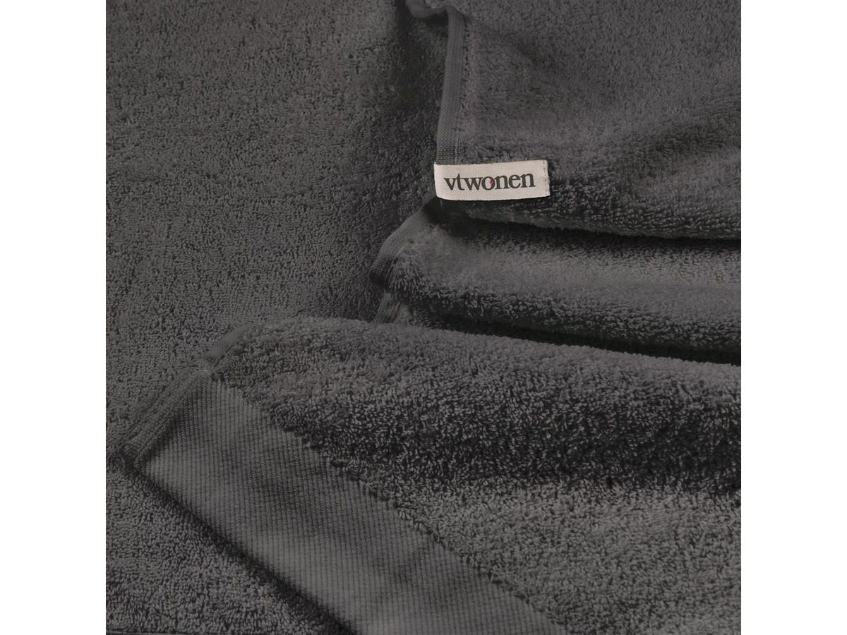 VT Wonen Soft Embrace Handtuch – 8er-Set – 50 x 100 cm – Anthrazit
