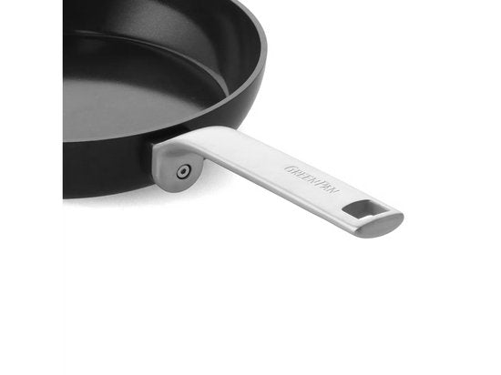 Greenpan Evolution Eco Bratpfanne - Mit keramischer Antihaftbeschichtung - PFAS-frei - 20 cm - Schwarz
