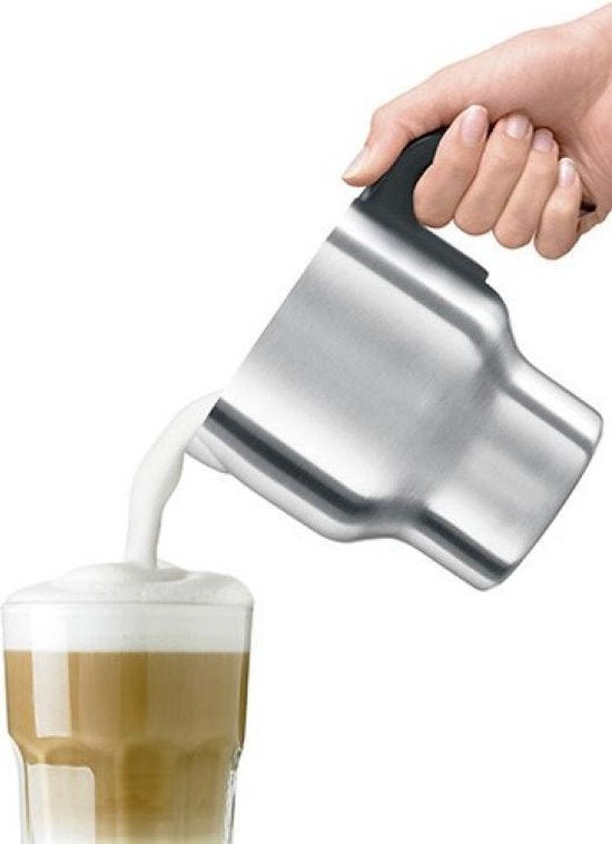 Sage SMF600BSS „The Milk Café“ aus gebürstetem Edelstahl – Elektrischer Milchaufschäumer – Warmer und kalter Schaum