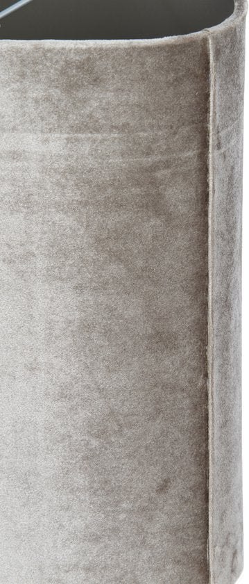 Licht & Wohnen - Lampenschirm - Palata - braun - Textil - Ø 20cm - E27 - 2220379