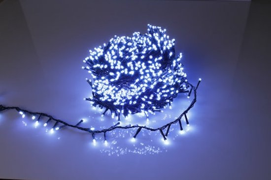 Gerades Licht LED 16m 750L warmweiß grünes Kabel 24V konstant ext. 3m