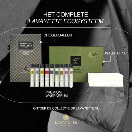 Lavayette Premium Waschparfüm – Probierpaket 9 x 25 ml – Duftverstärker