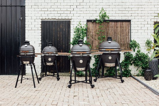 Grizzly Grills Kamado Elite XL – Grill – ø60 cm / ø24 Zoll – Schwarz – Komplett