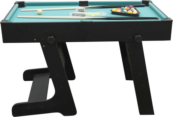 Cougar 16-in-1-Multispieltisch – Schwarzer Spieltisch mit 16 Spielen – Inklusive Zubehör – Für Kinder und Erwachsene