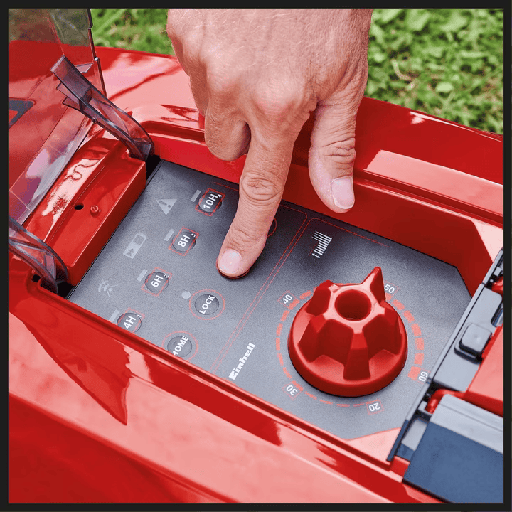 Einhell FREELEXO 550 Mähroboter-Set - Bis zu 550 m² - 20-60 mm - Schwarz/Rot - Inkl. 3,0 Ah Akku & Installations-Set