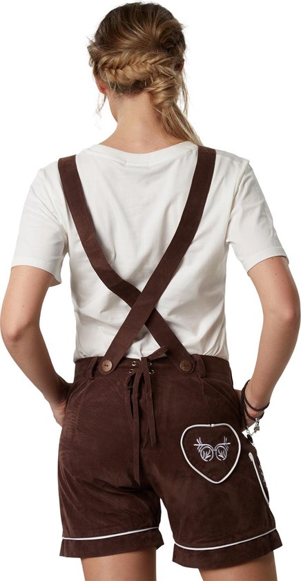 Dressforfun Lederhose Weißensee XXL - Faschingskostüm Kostüm Halloween Kostüm Karneval Kostüm Fasching Kostüm - 302804