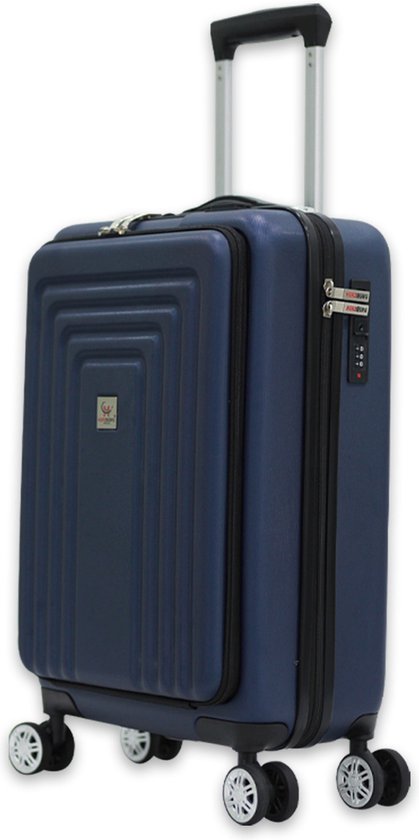 Herzberg Travel HG-8065BLU: Kabinentasche - Blau