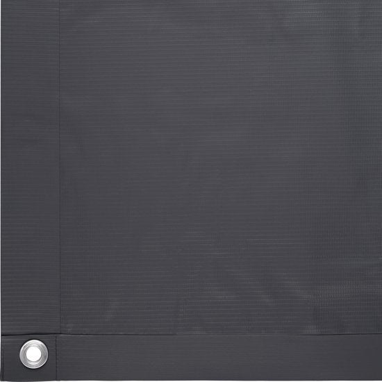 tectake - Balkongeländer Balkongeländer Gartenzaun - Höhe 90 cm - 6 Meter - schwarz - 402706