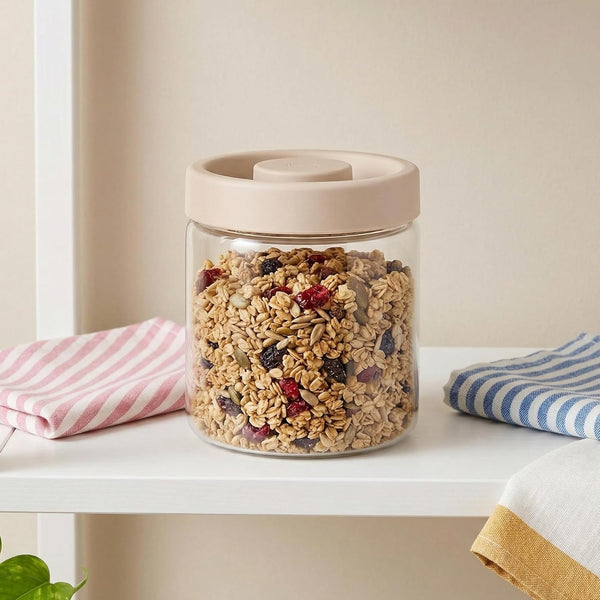 Brabantia Vakuum-Vorratsbehälter 750 ml – 11,1 x 9,7 cm
