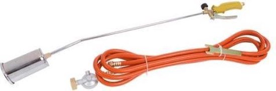 Toolland Gas-Unkrautbrenner, Druckregler, Schlauch 5 m