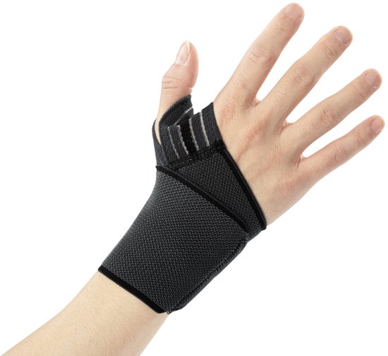 Wellhealth - Knie- oder Handgelenkbandage zur Schmerzlinderung und Unterstützung - Kniestütze - S/M - 1 Stück