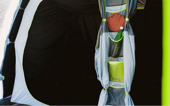 Coleman Meadowood 4L Zelt - Zelt 4 Schlafplätze - Verdunkelungszelt - grau/blau