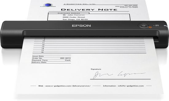 Epson WorkForce ES-50 – Mobiler Scanner – Mit USB – Schwarz
