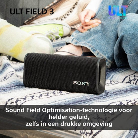 Sony ULT FIELD 3 – Bluetooth-Lautsprecher – Schwarz