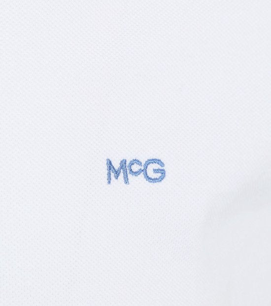 McGregor Piqué-Polo, weiß – Größe 3XL – Herren