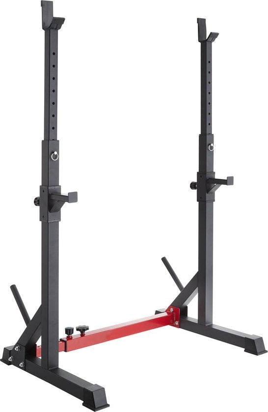 tectake - Hockergestell - Hockergestell - Apollo - schwarz / rot - 404236