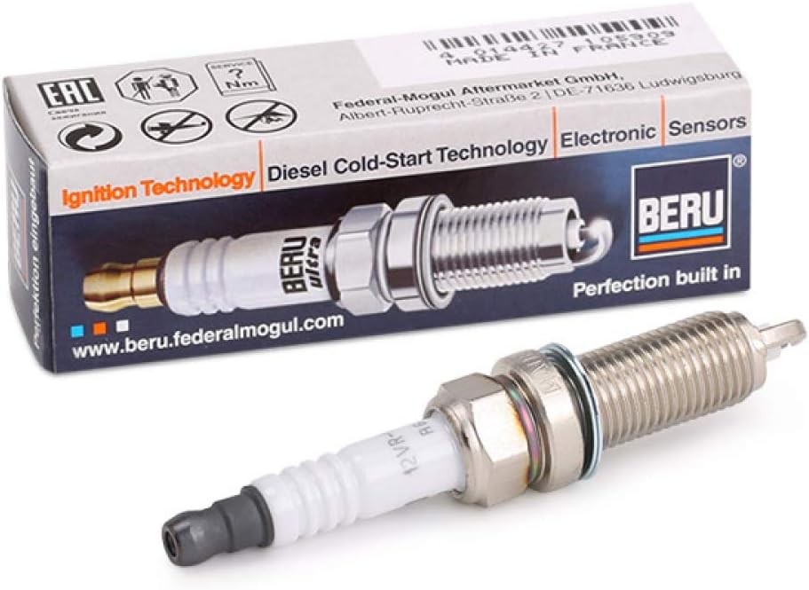 BERU ULTRA Z12 Zündkerze – M14x1,25 – 0,8 mm – 3-Masse-Elektrode