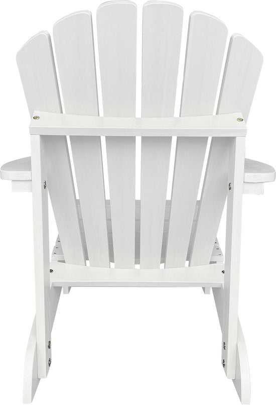 AXI Carmen Adirondack-Stuhl – Loungesessel aus Holz mit Armlehnen – Hohe Rückenlehne – 90,5 x 78,4 x 93 cm