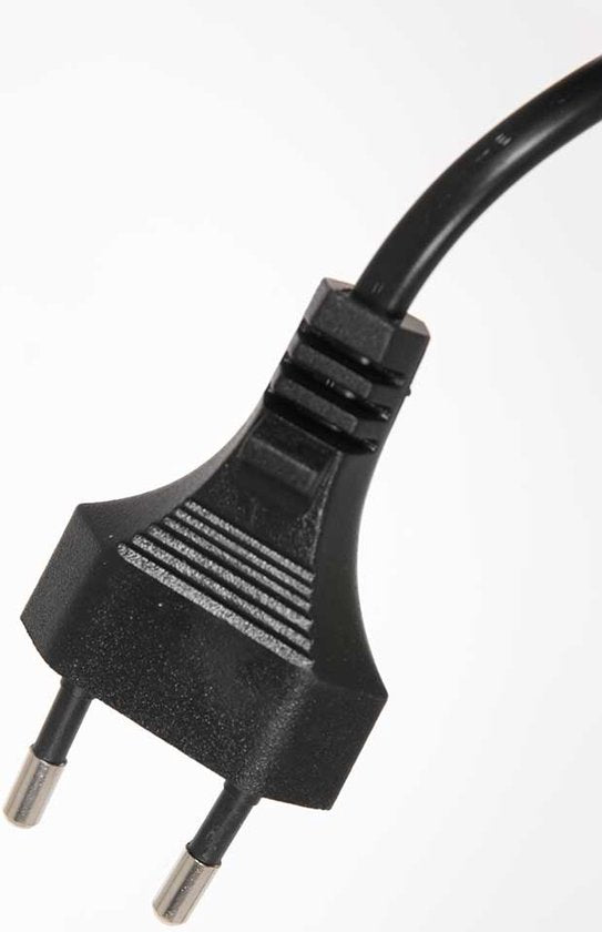 Tischlampe Ambiance 3401ZW Schwarz, 25 cm hoch, 26 cm Durchmesser, aus Elektronik, Glas und Metall, Steinhauer, zeitgenössisches Design für den Innenbereich
