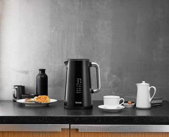 Tefal Smart'N Light KO8508 - 1.7L Wasserkocher - Schwarz - 5 verschiedene Temperatureinstellungen