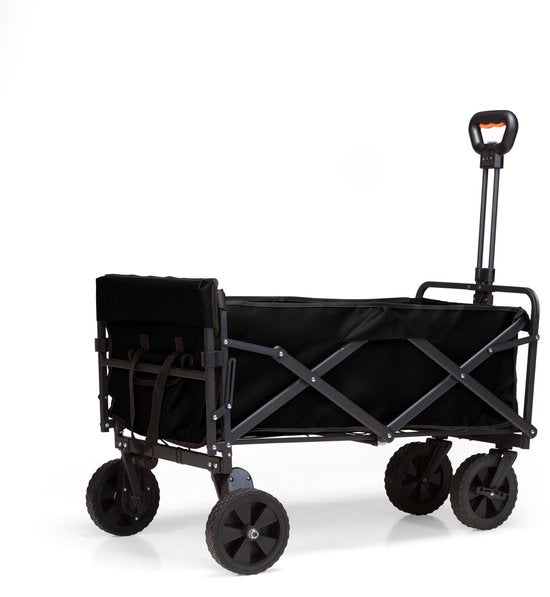 Mr Fold Electric Wagon - XL - Faltbar - 100KG Ladekapazität - 255L - Schwarz