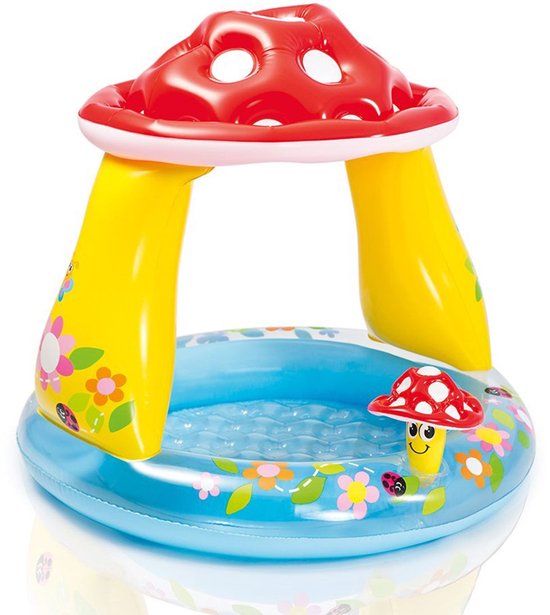 Intex Baby-Aufblaspool „Pilz“ – Ø 102 x 89 cm