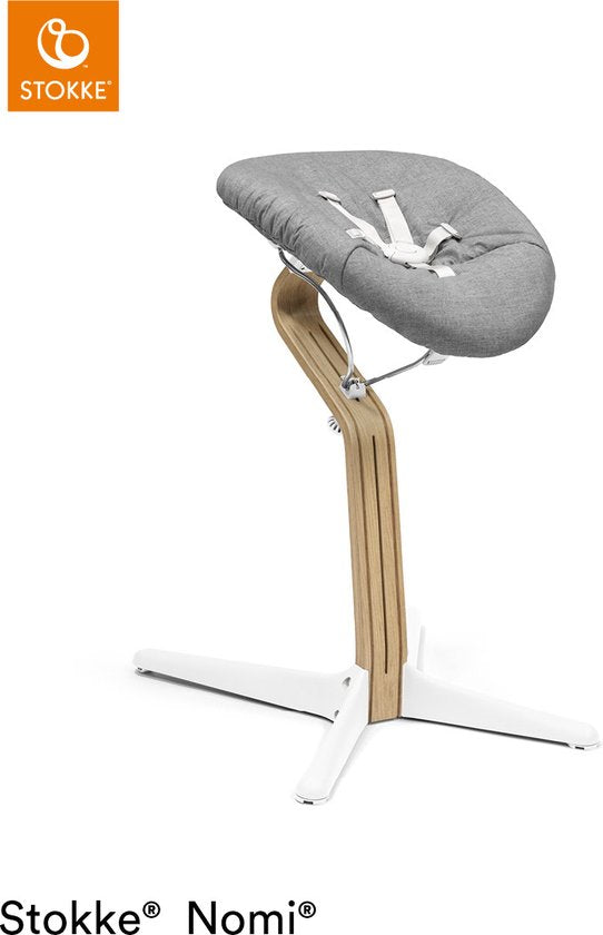 Stokke® Nomi® Kinderstuhl – Eiche – Weiß