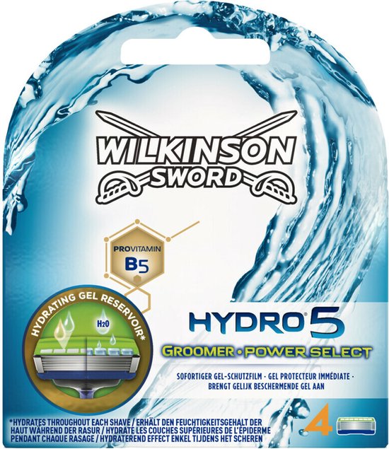 Wilkinson Hydro 5 Rasierklingen - Groomer Power Select 4 Stück