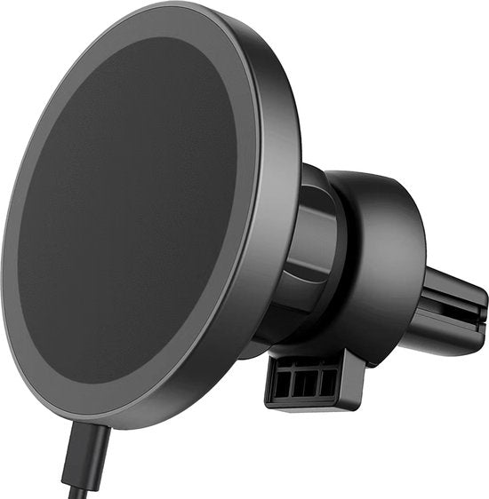 iSetchi Telefonhalterung - Qi Wireless Charger - 15-Watt-Schnellladegerät - Lüftungsgitter