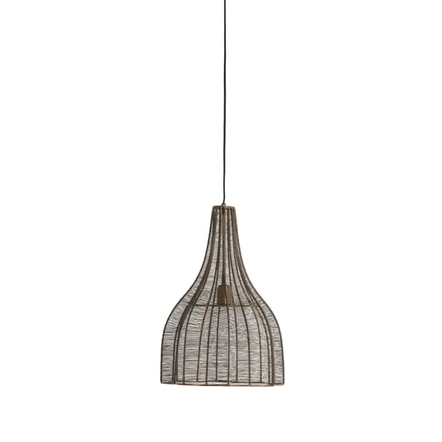 Light & Living MARIAMA Pendelleuchte Ø35x50 cm - Antike Bronze - Elegantes Metalldesign - E27