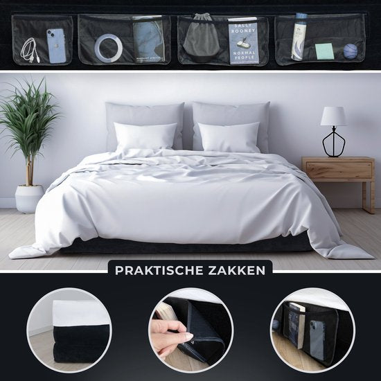 FLOAT VersaVento - 2-Personen-Luftbett mit eingebauter elektrischer Pumpe - < 3 Minuten schnelles Aufblasen - Inklusive 2 Klettverschlusstaschen, Tragetasche und Reparaturset - 152 x 203 x 52 cm - Selbstaufblasend - Zwei Personen - Queen