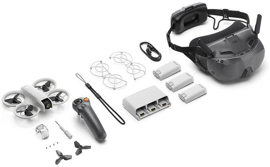 DJI Neo Motion Fly More Combo – FPV-Drohne – DJI Goggles N3 & RC Motion 3 – 4K Ultra HD – 135 g – 3 Akkus