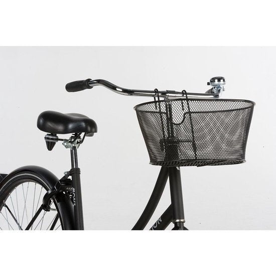 Dunlop Fahrradkorb schwarz - 12 Liter