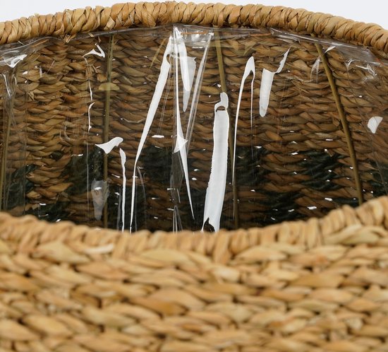 Mica Decorations Billy Korb für Pflanzen - H52 x Ø47 cm - Seegras - Grün