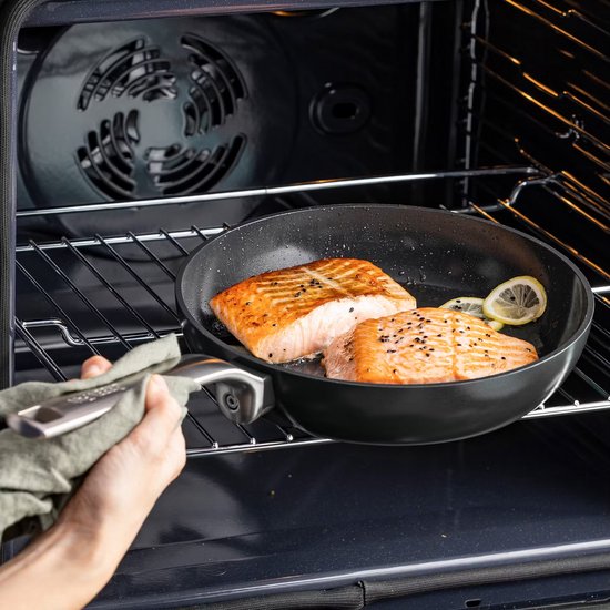 Greenpan Evolution Eco Bratpfanne - Mit keramischer Antihaftbeschichtung - PFAS-frei - 20 cm - Schwarz