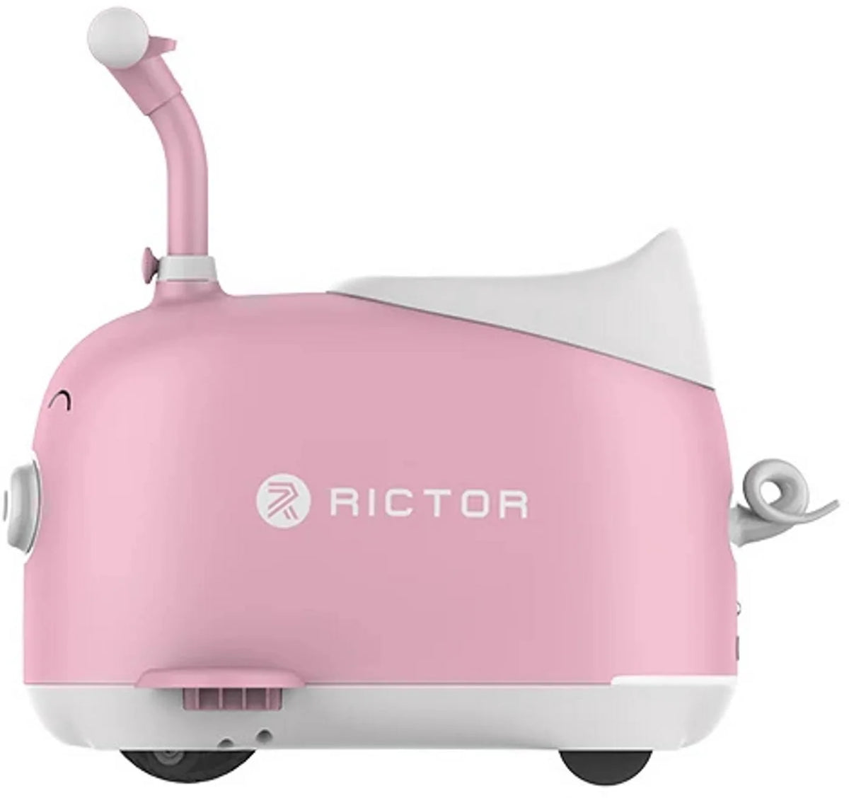 Rictor C8 Piggy Elektrischer Kinder-Roller, rosa – 5 Räder – zusammenklappbar – 15 km/h – 60 kg – 5–12 Jahre