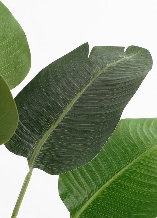 Mica Decorations Künstlicher Bananenbaum im Topf - H180 x Ø30 cm - Grün