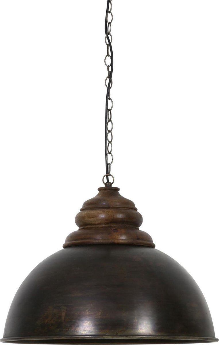 Light & Living Hängeleuchte Leia - Schwarz - Ø52cm - Industrial & Modern