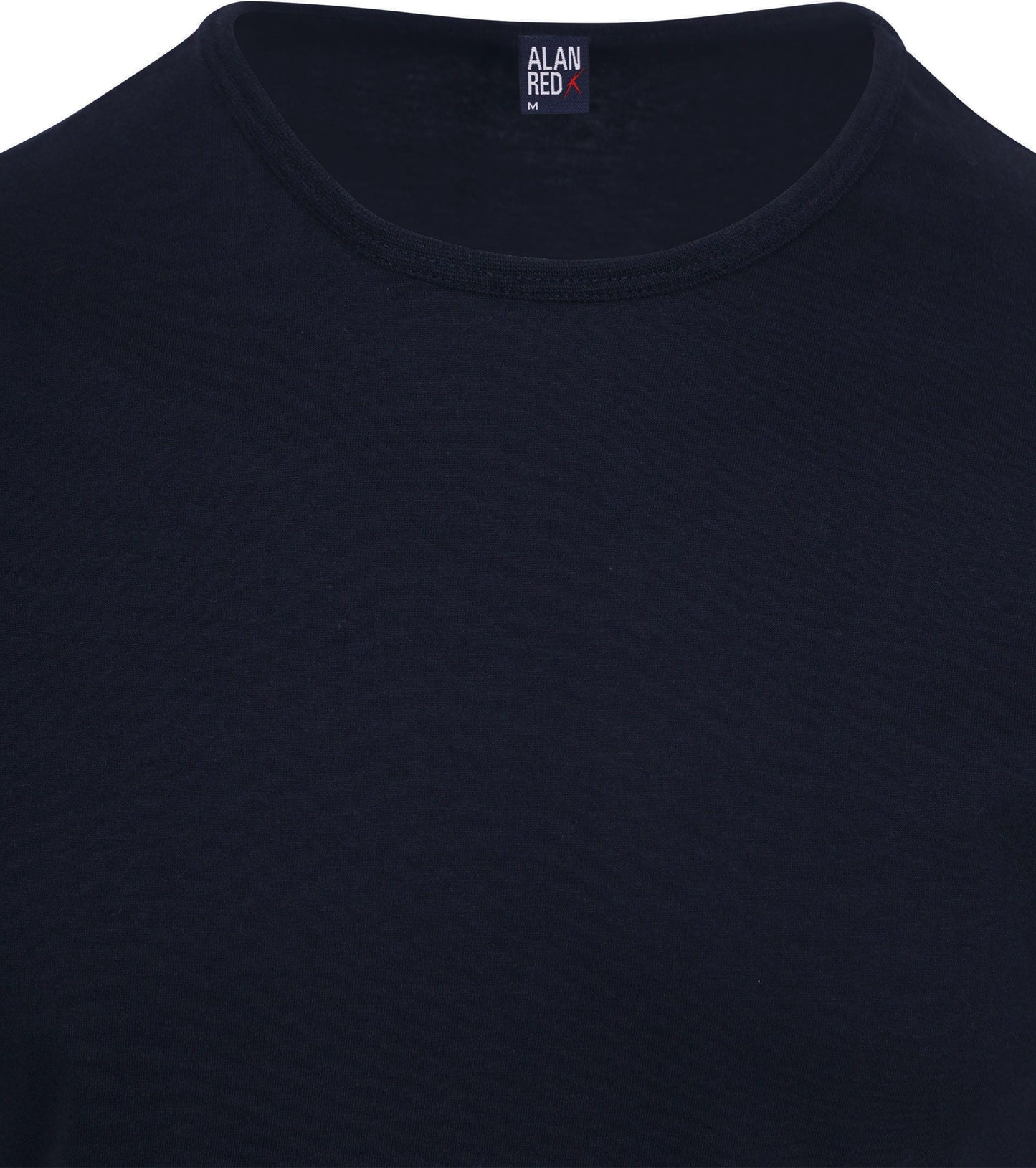 Alan Red - S - Derby T-Shirt - 4er-Pack - Rundhalsausschnitt - Navy