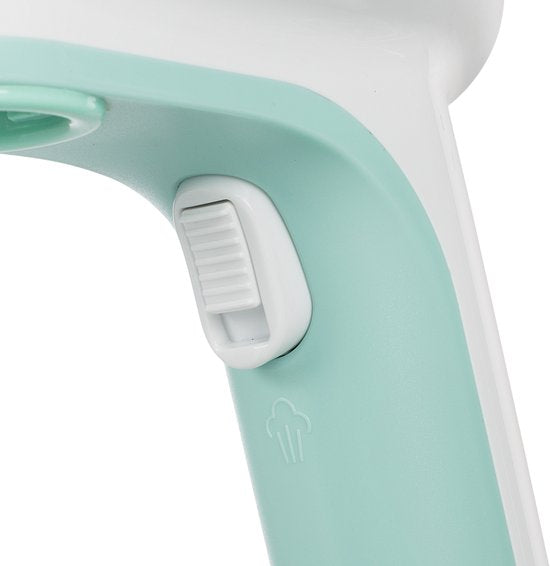 Princess 332846 Kleiderdampfer – Handdampfer – 2 Dampfstufen – Abnehmbarer Wassertank – Schnelles Aufheizen – inklusive Aufsteckbürste – 1600 W