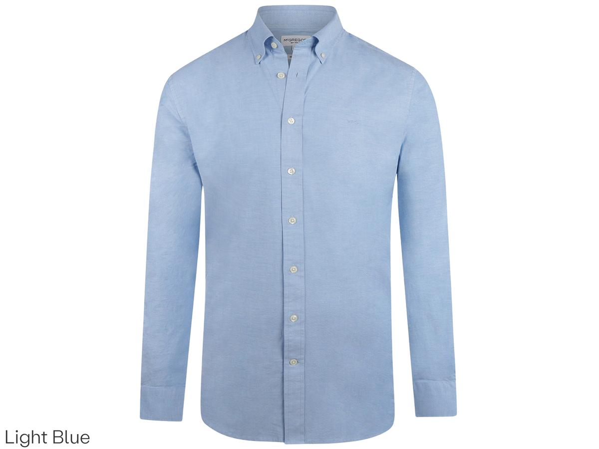 McGregor Stretch-Oxford-Hemd, Hellrosa, XL